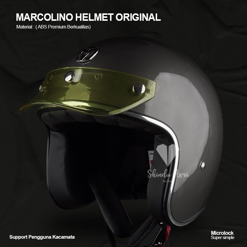 HELM RETRO MARCOLINO LIST CHROME