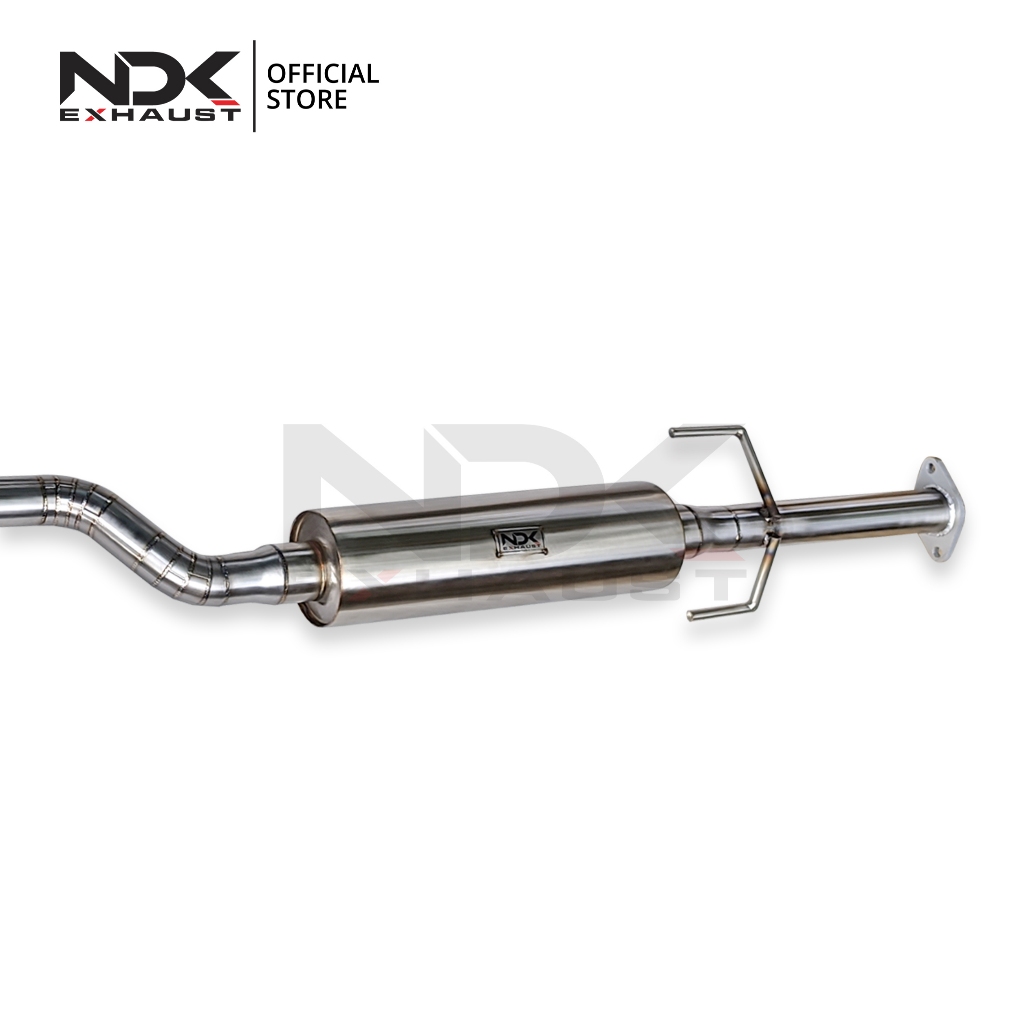 NDK KNALPOT MOBIL YARIS PLUG AND PLAY CENTERPIPE RESONATOR BOLT ON MUFFLER DK 03 V4 NDK KNALPOT RACI