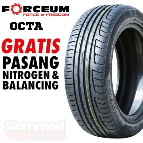 Ban Forceum Octa R17 Ukuran 195 / 45 R17 Tubeless