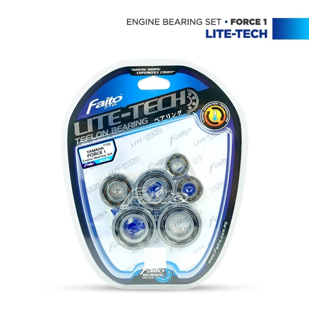 BEARING KRUK AS FULL SET LITE TECH FAITO FIZR FORCE FIZ ORIGINAL FAITO