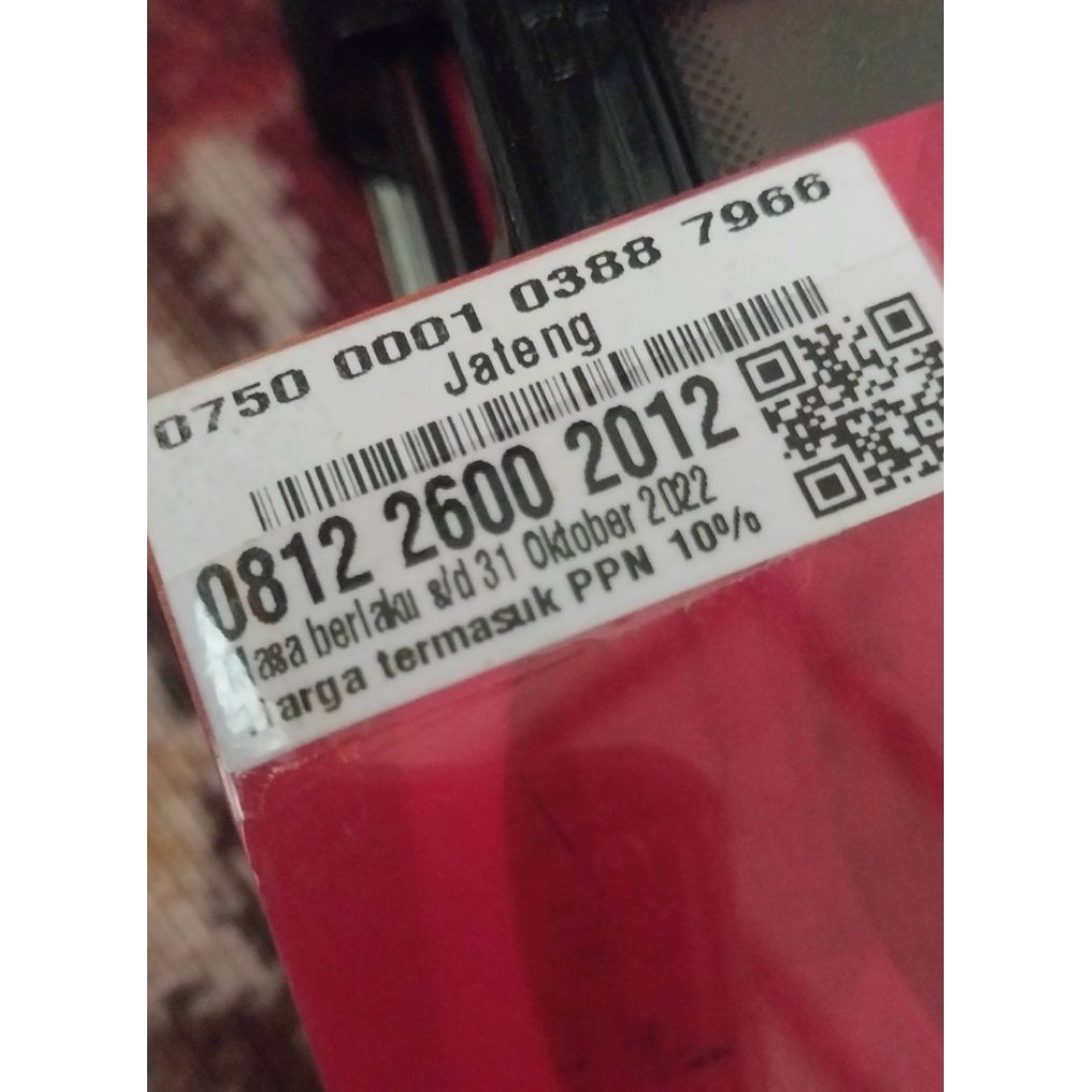 Nomor 2600 2012 SERI SIMPATI 0812 Tahun Nomor Cantik Rapih