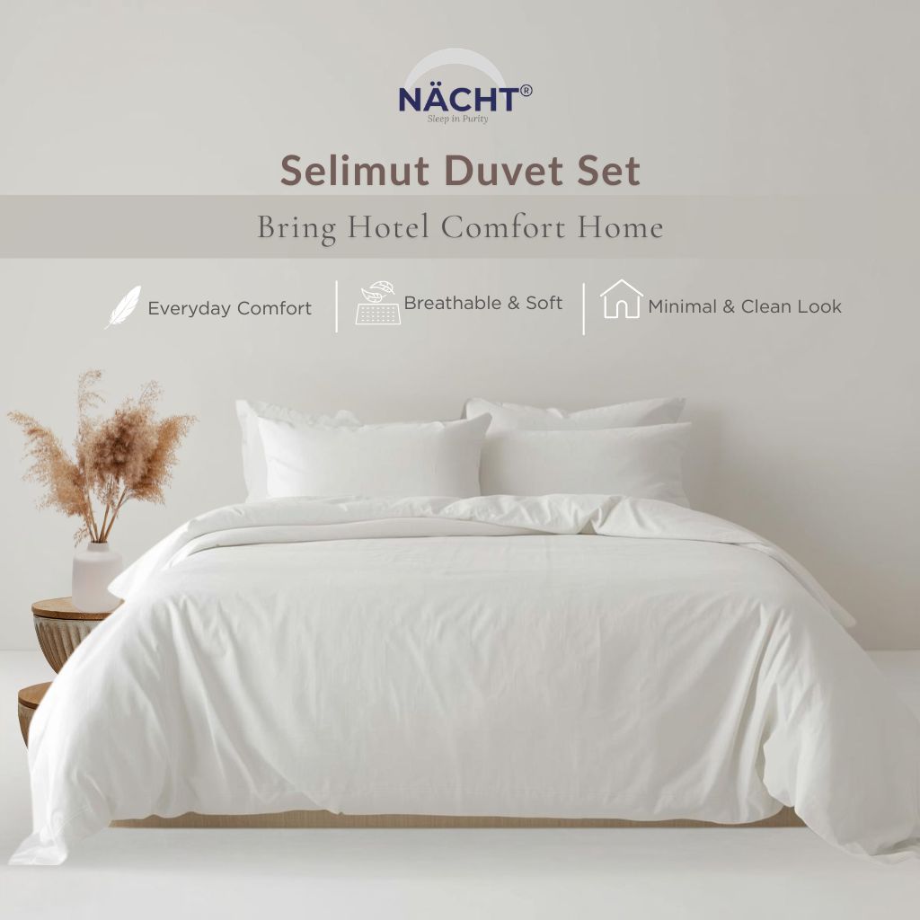 NÄCHT Selimut Duvet Set Selimut Hotel