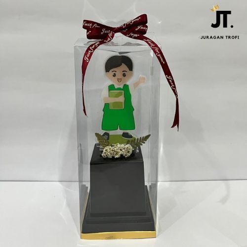 Piala Wisuda Akrilik Custom - Piala Wisuda TK - Piala Wisuda Paud Tropi Penghargaan