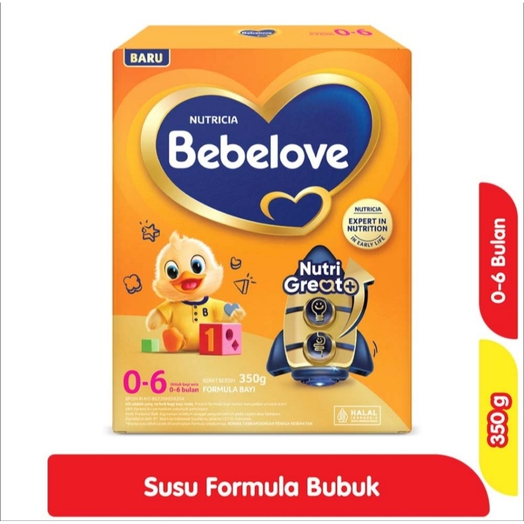 Bebelove 1 - Susu Formula untuk Bayi usia 0-6 Bulan