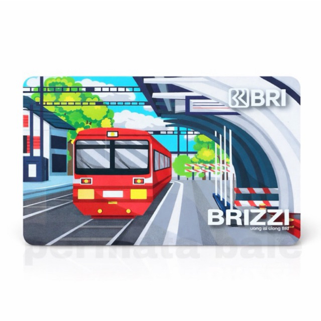 BRIZZI BRI e-Money Original – Kartu Uang Elektronik / e-Toll / Parkir
