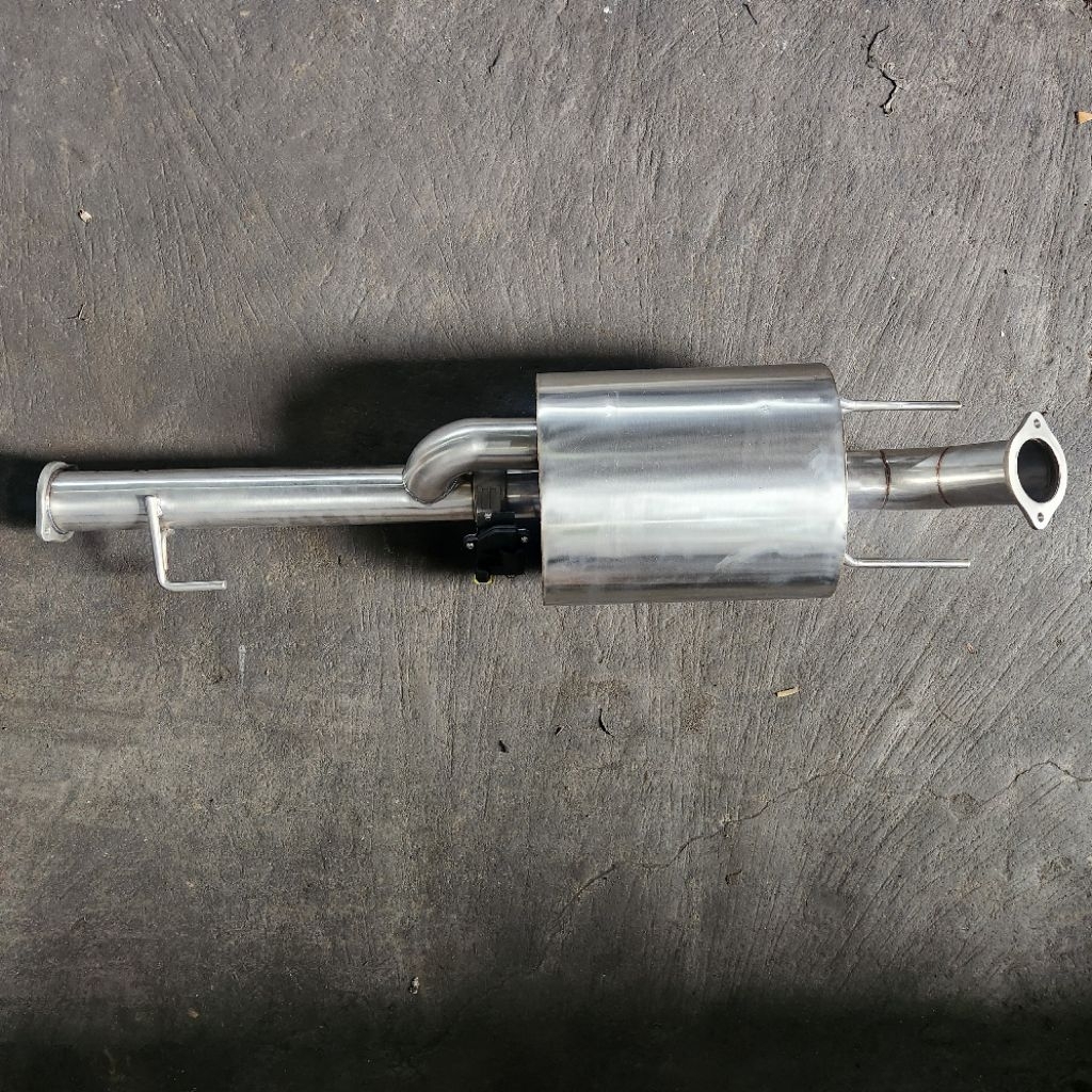 muffler innova reborn 2gd / gd + valvetronic