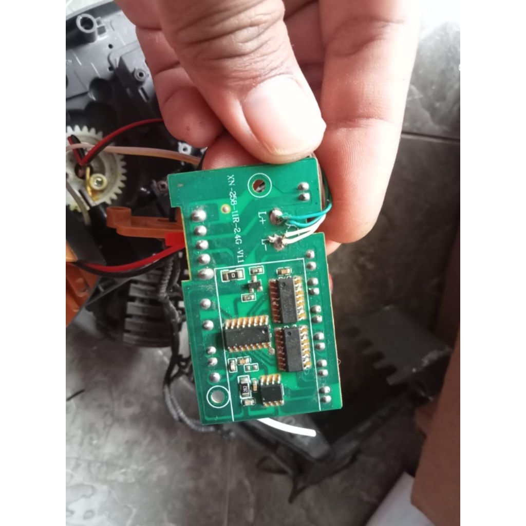 Modul receiver pcb rc excavator yigong
