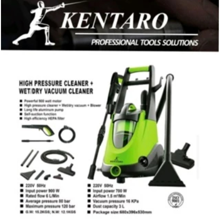 Jet cleaner + vacum 2in1 kentaro Japan quality
