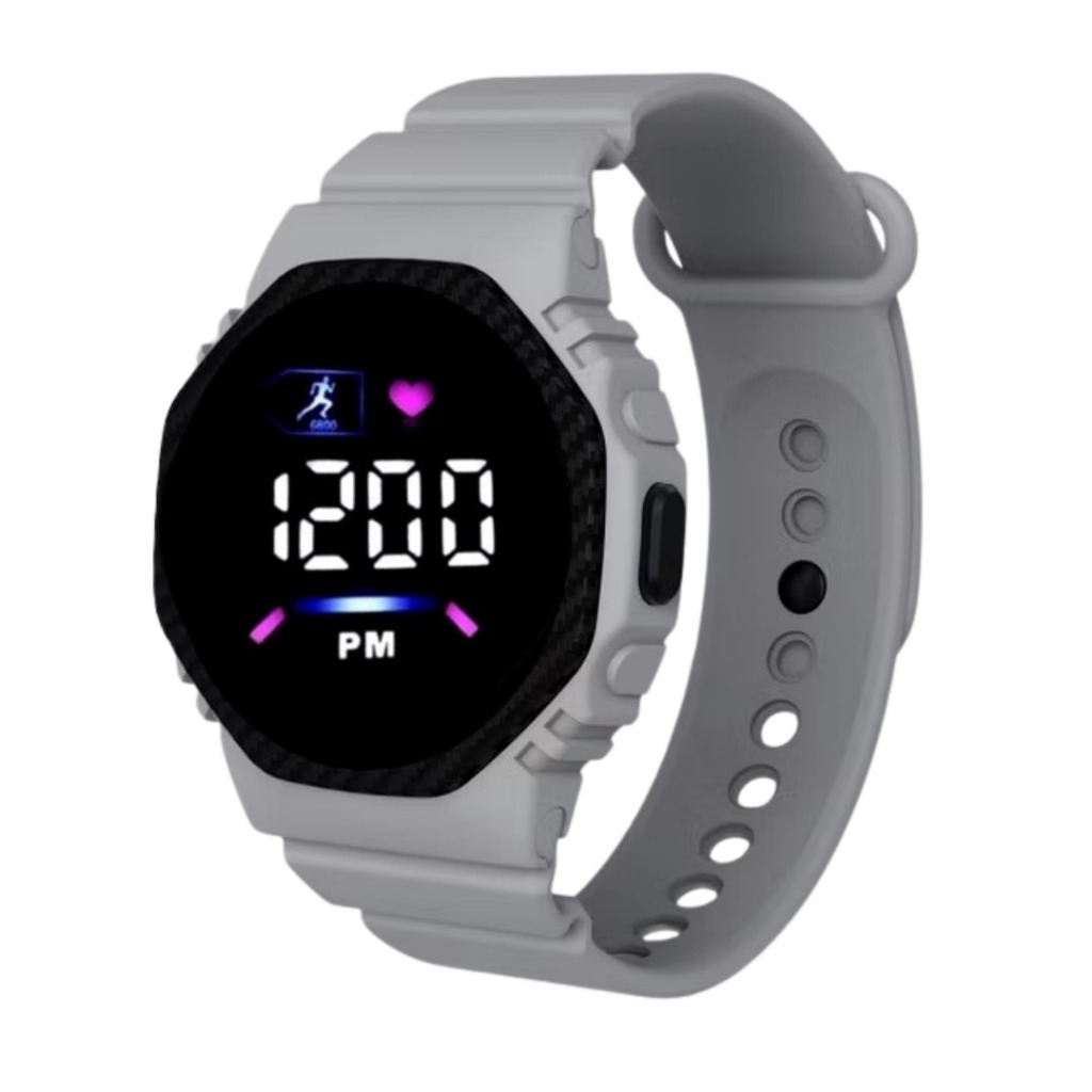 Jam Digital Anak LED Nyala Otomatis Keren Banget
