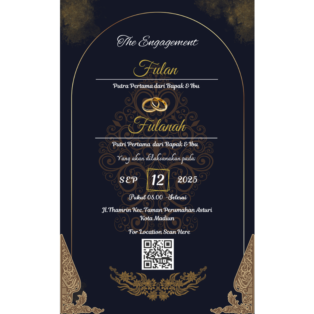 PROMO UNDANGAN DIGITAL LAMARAN/ENGAGEMENT TEMA ADAT JPG