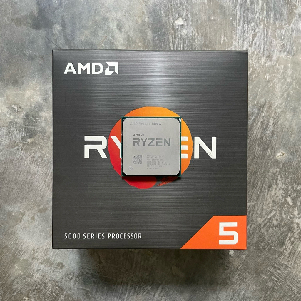 Processor AMD Ryzen 5 5600X - Fullset Box & Stock Cooler