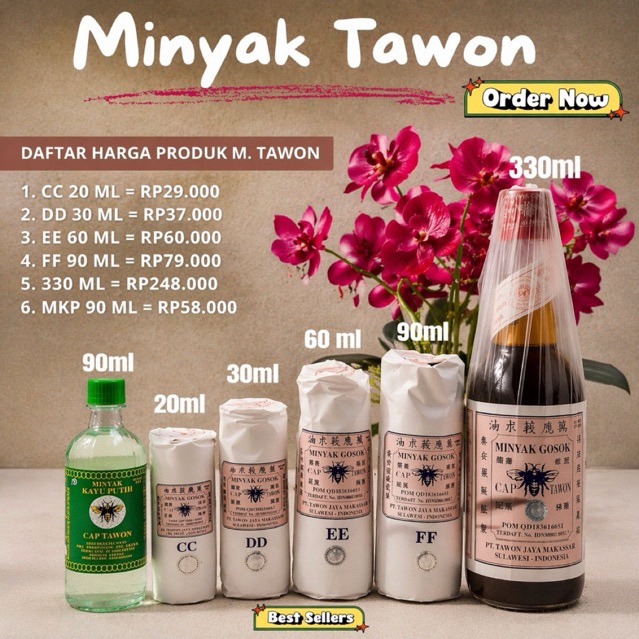 Minyak Tawon Asli 20ml-330ml ready