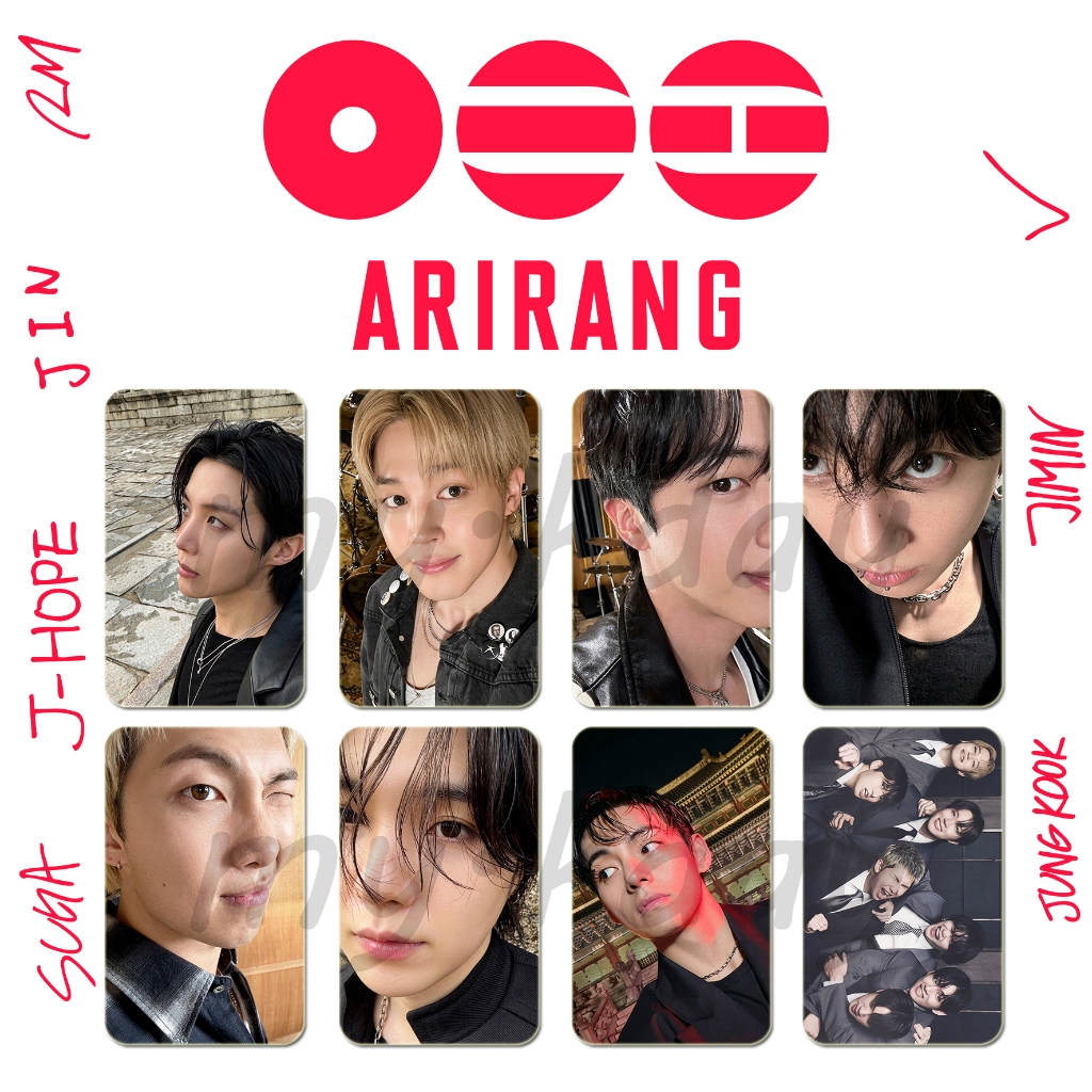 PC-2088, Unofficial Photocard BTS Arirang POCA Selfie Swim Body to Body Bangtan 2 sisi