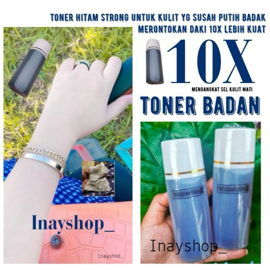 TONER BPOM TONER ARBUTIN WHITENING EXFOLIASI - sel kulit mati terangkat