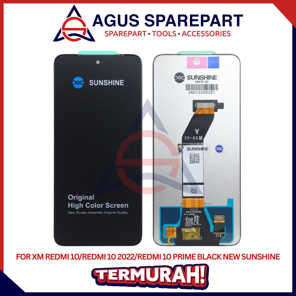 LCD TOUCHSCREEN XIAOMI REDMI 10 / REDMI 10 2022 / REDMI 10 PRIME