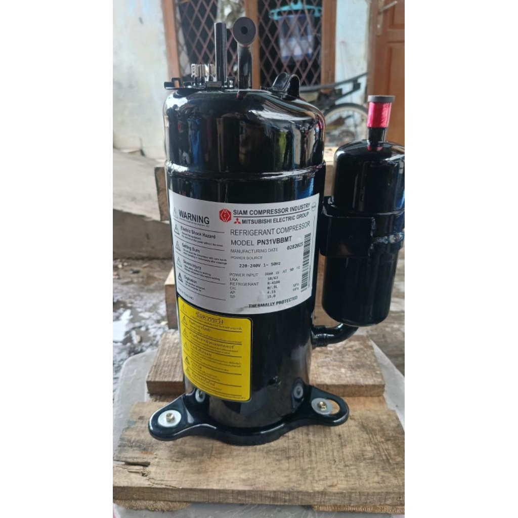 KOMPRESOR AC SIAM MITSUBISHI PN31VBBMT (3PK R410 1PHASE)