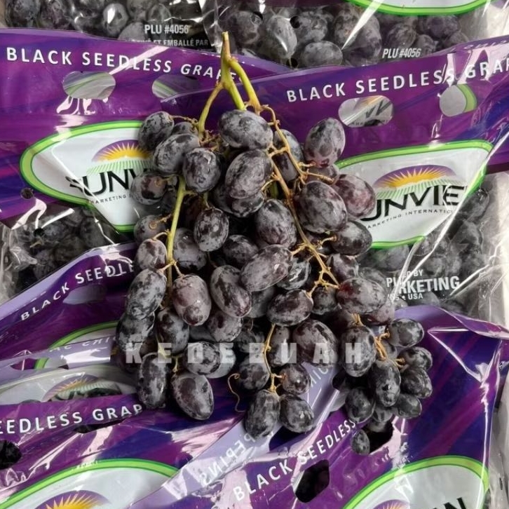 Anggur Autumn Royal Black Seedless Australia