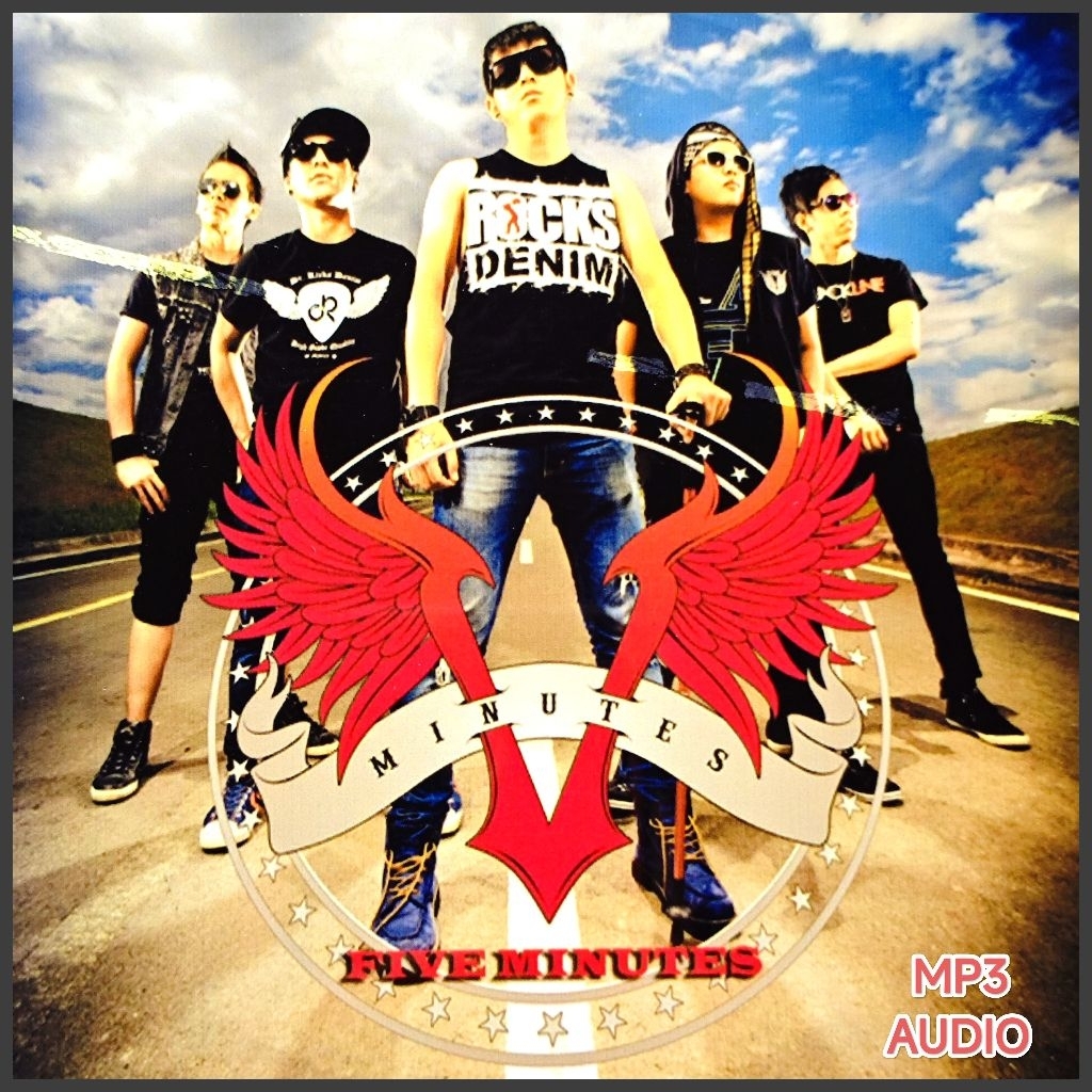 Kaset MP3 Audio Lagu Pop Indonesia Five Minutes - Setia Band - Jikustik Album Edisi Terbaik 3in1