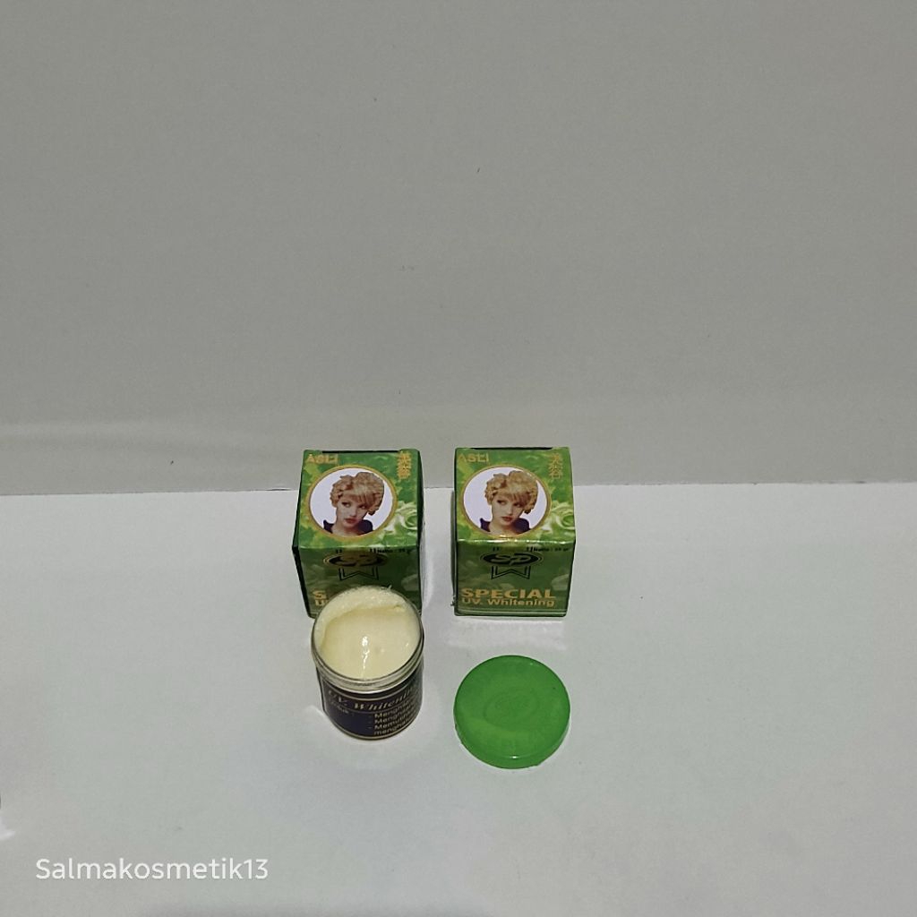 Cream 5PE H1jau Asli Uv Special Whitening Mencerahkan 2Pcs