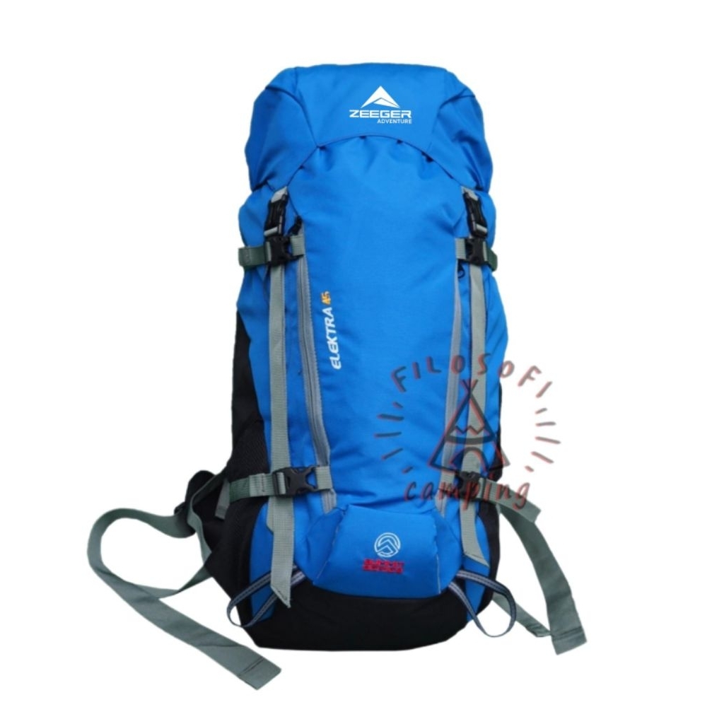 TAS GUNUNG 45 LITER MURAH TAS HIKING RANSEL BACKPACK MUDIK