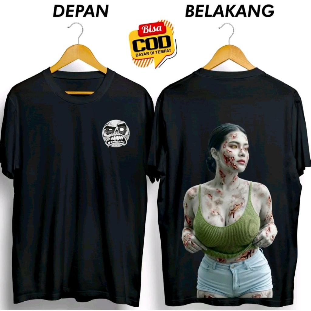 KAOS DISTRO HANTU CEWE NENGOK SEKSI