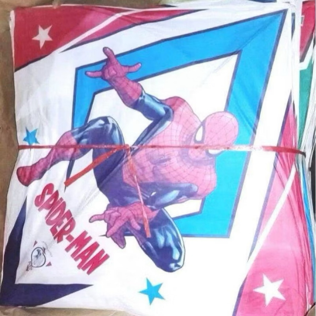 Mainan Layangan Kertas uk 40x40 cm || Layangan Kertas Motif Gambar