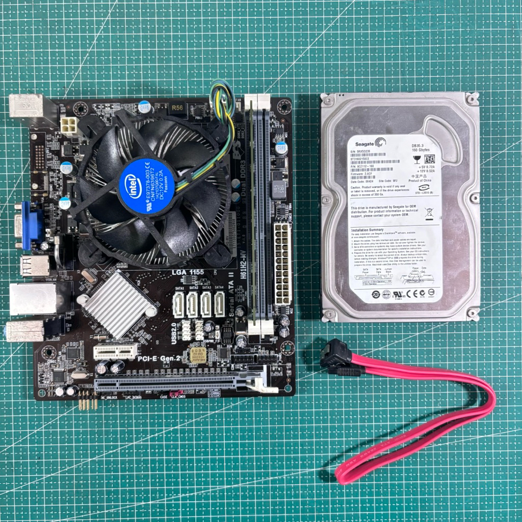 (Ada Minus) Paketan PC GTA SAMP Motherboard H61 I3 3240 Ram 4GB HDD 160GB