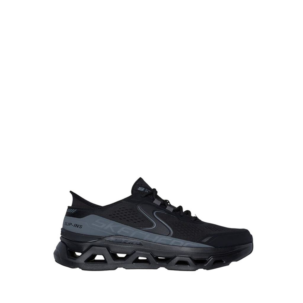 Skechers Slip-Ins Glide-Step Altus Pria - Hitam original