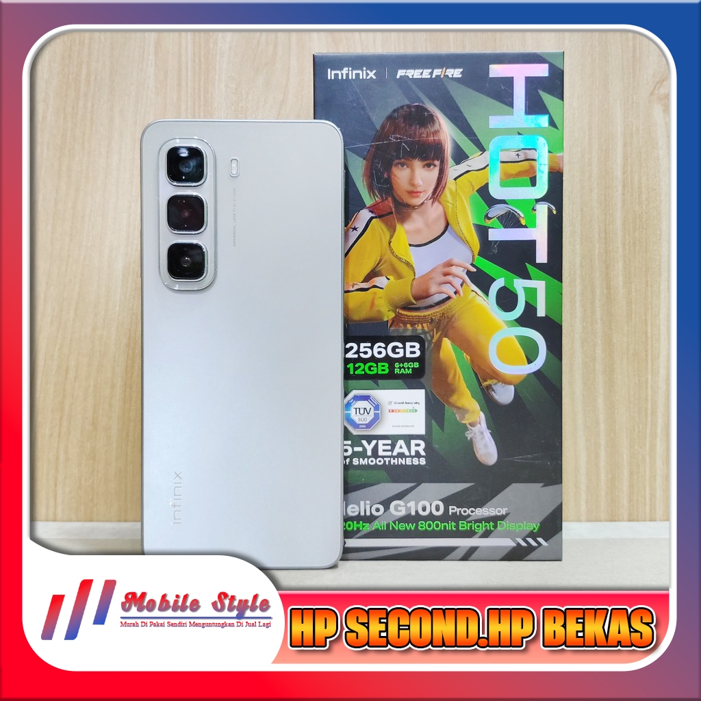 Infinix Hot 50 4G Ram 6/256GB | Ram 8/128GB Second Mobile Style Store