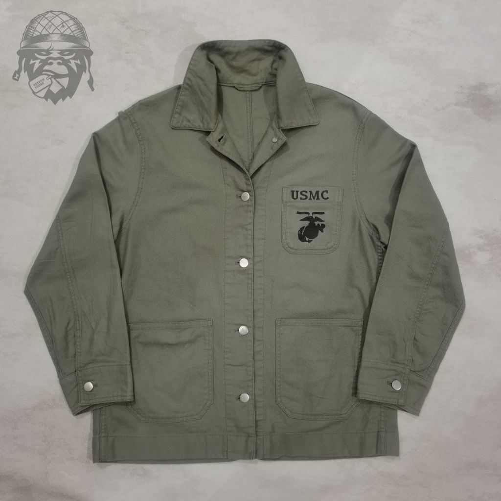 P41 USMC FASHION / USMC SHIRT ARMY  / Bukan OG107 shirt / bukan M65 field jacket / vintage military 
