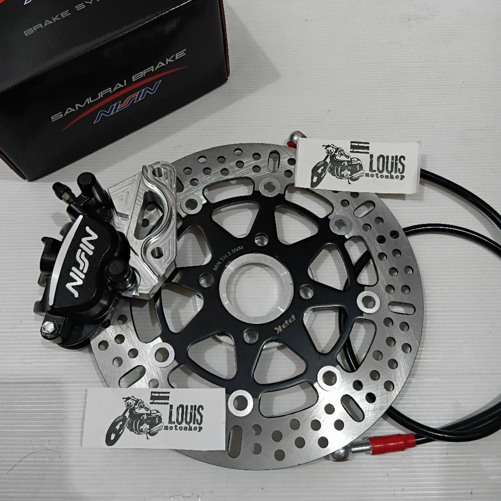 paket kaliper rx king 260mm kaliper 2p ns samurai piringan model ktc bulat atau kodel psm kembang rx