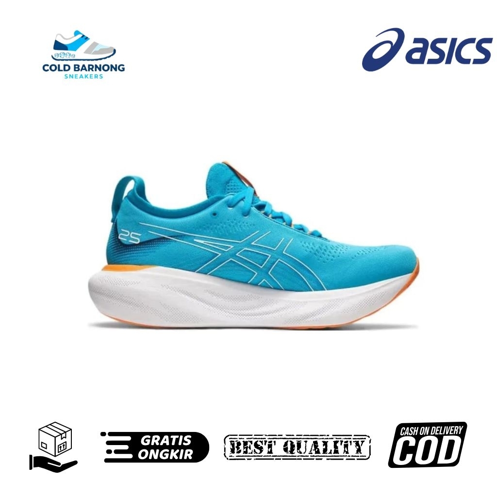 Sepatu On Lari Asics Gel-Nimbus 25 Island Blue