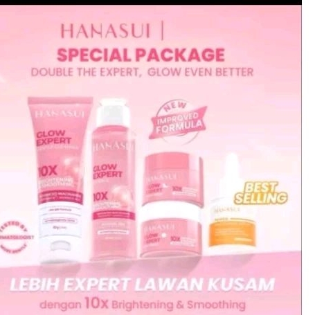 cream paketan hanasui 5 item