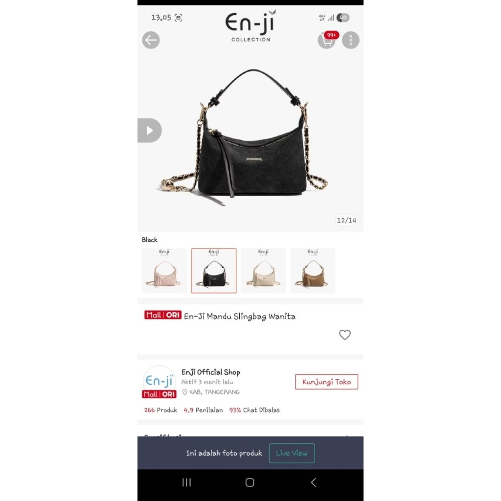 Nwt Slingbag By Enji