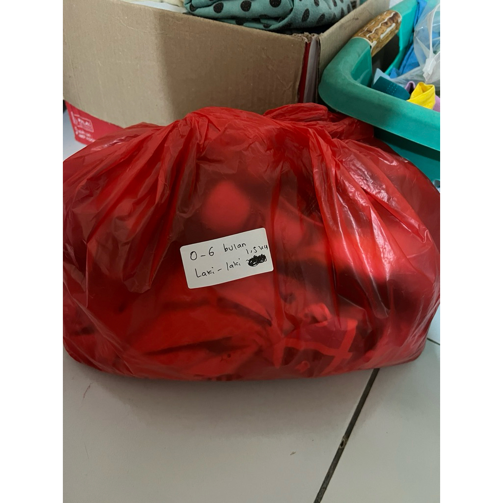 Preloved baju bayi laki-laki 0-6 bulan