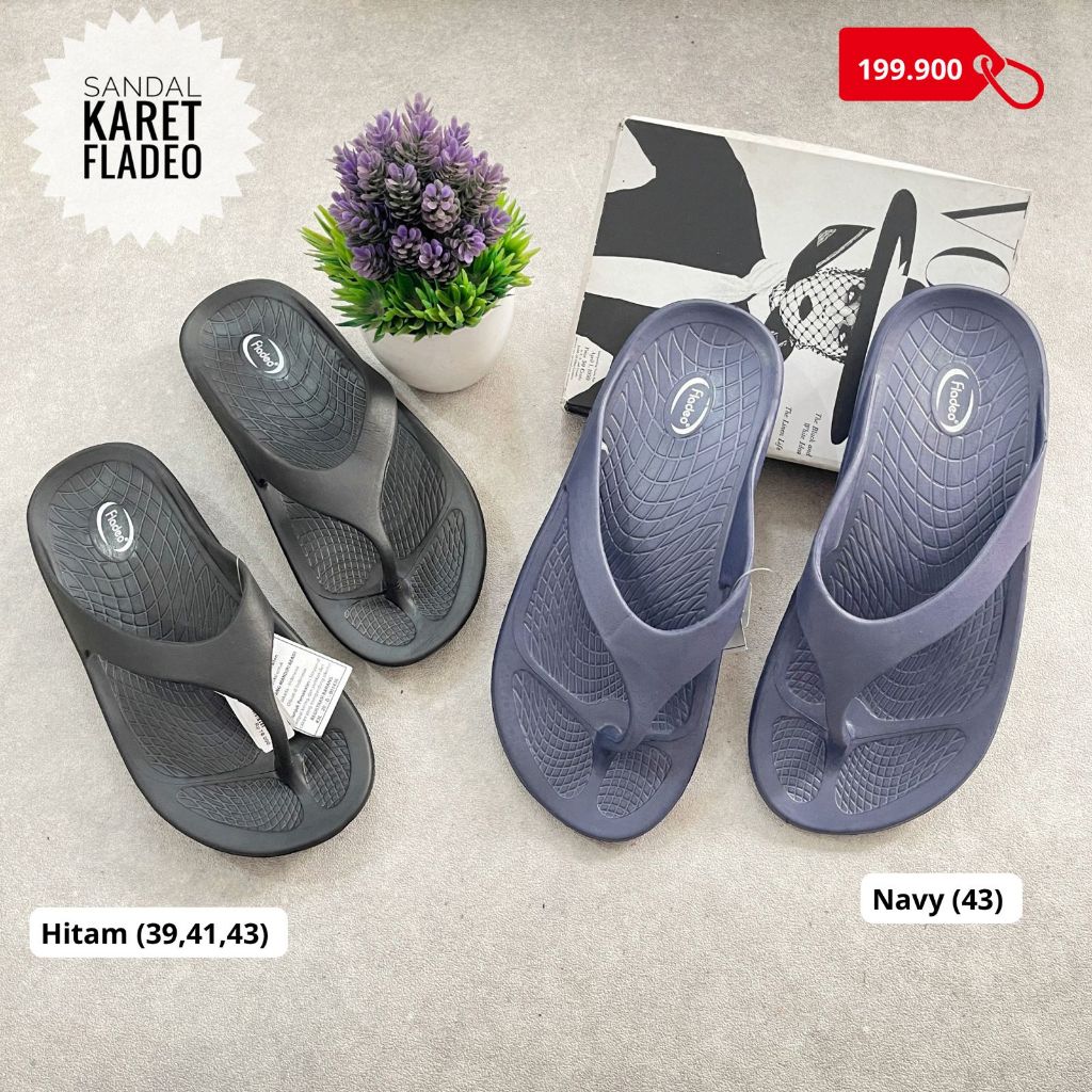 SANDAL JAPIT COWOK FLADEO ORIGINAL