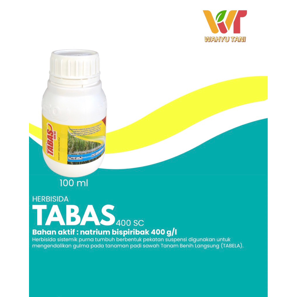 Herbisida Tabas 400 SC 100ml - Sistemik, Efektif, untuk Padi