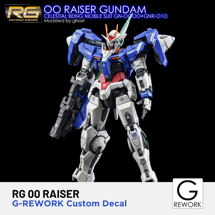 G-Rework RG 00 Raiser Custom Water Decal