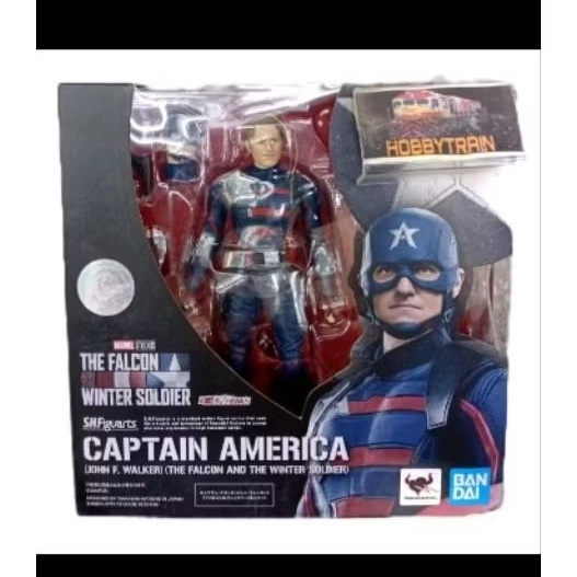 SHF CAPTAIN AMERICA JOHN F WALKER THE FALCON AND THE WINTER SOLDIER FIGURE