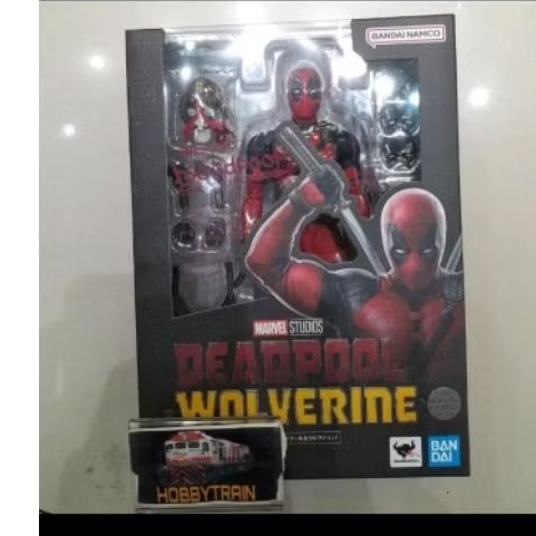 DEADPOOL WOLVERINE MOVIE SHF DEADPOOL FIGURE