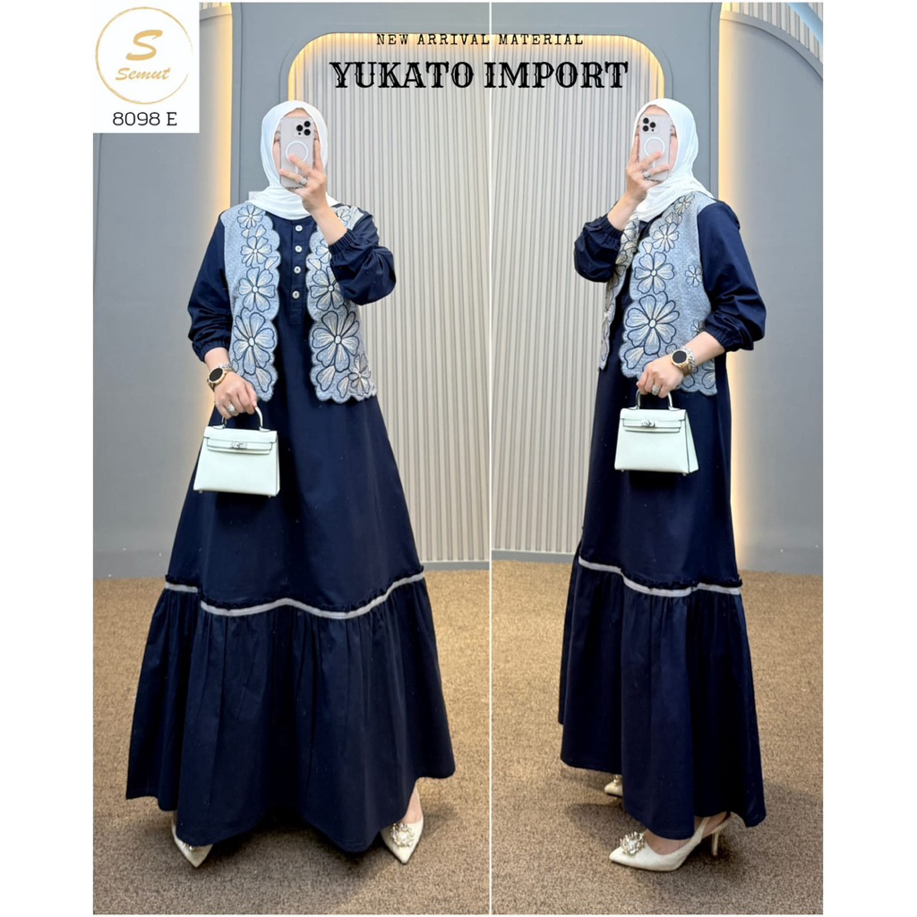 AYUDIA dress Syaina by semut ORI terbaru