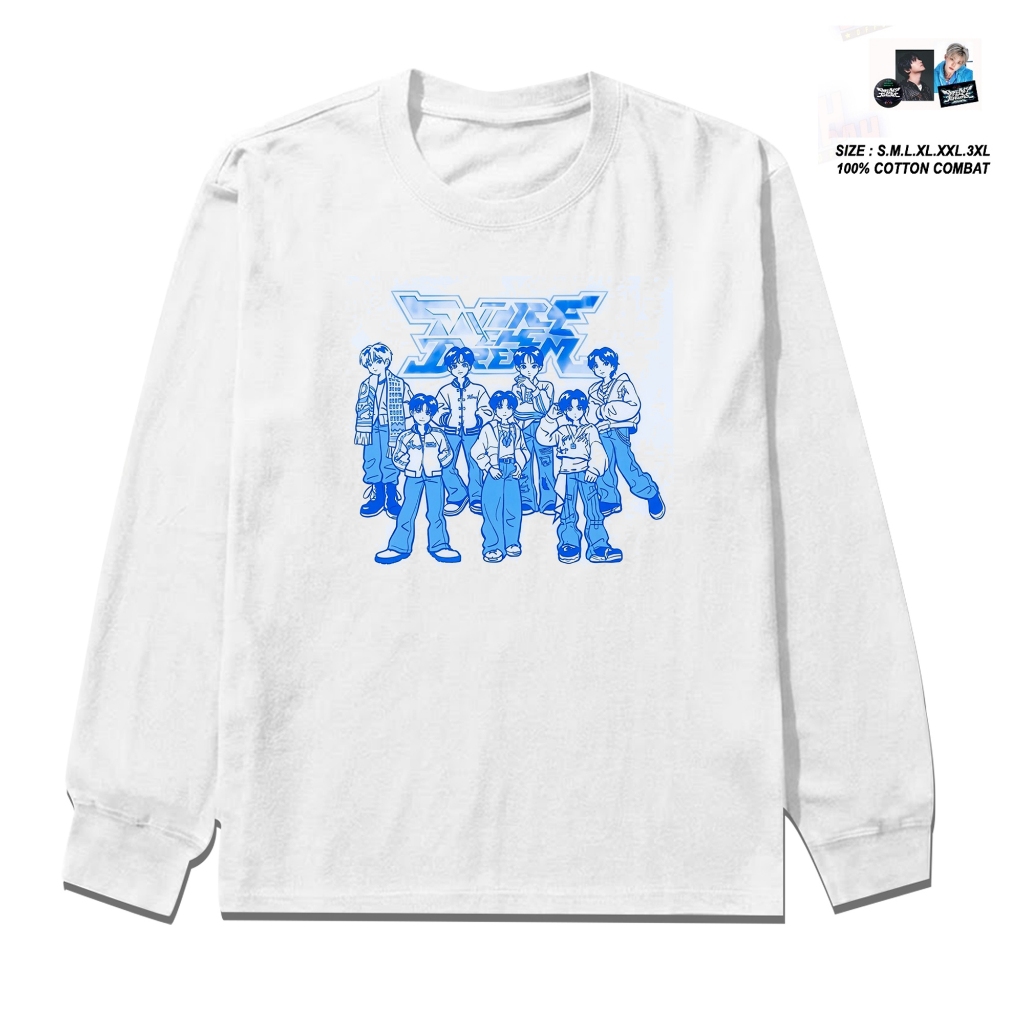 KAOS nct dream The dream show 4 THE FINALE 2026 100% katun bonus STIKER DAN POLAROID