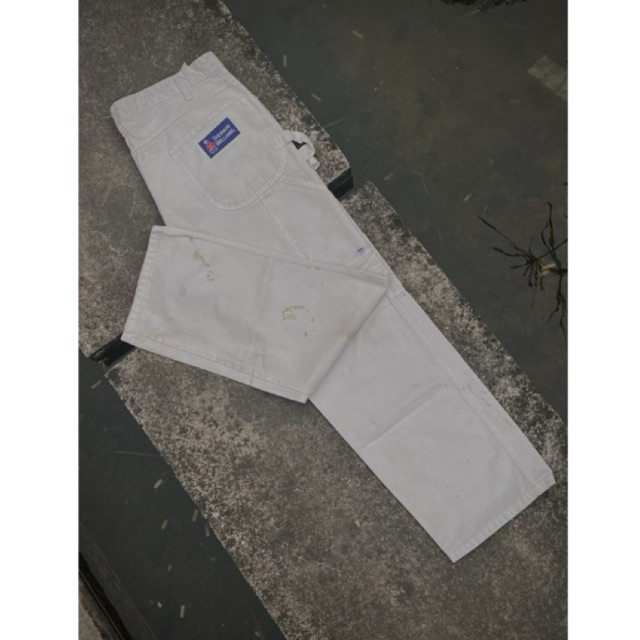 DICKIES SHERWIN WILLIAMS CARPENTER DOUBLE KNEE WHITE