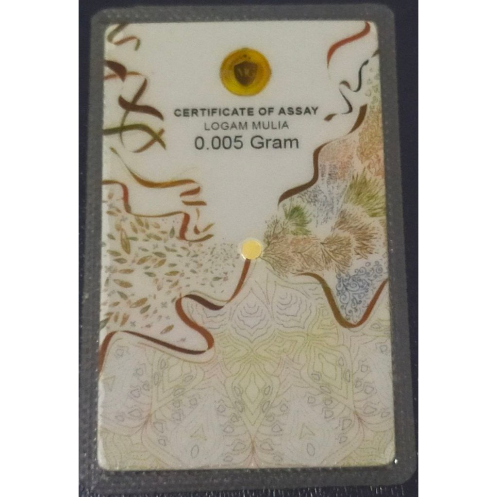 Logam Mulia Emas MiniGold 0,005 Gram