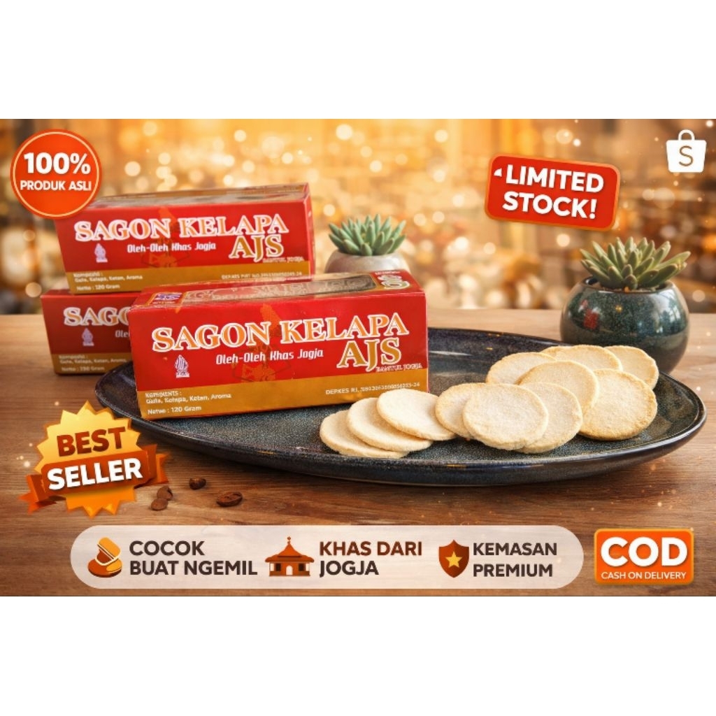 Sagon Kelapa/Kue Sagon ketan kelapa gurik enak renyah