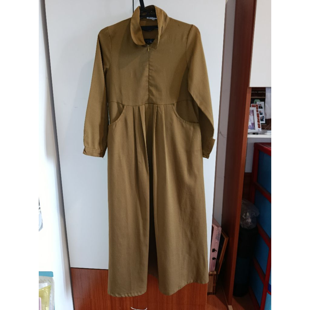 Gamis Alila Ayumi Preloved Olive Size S