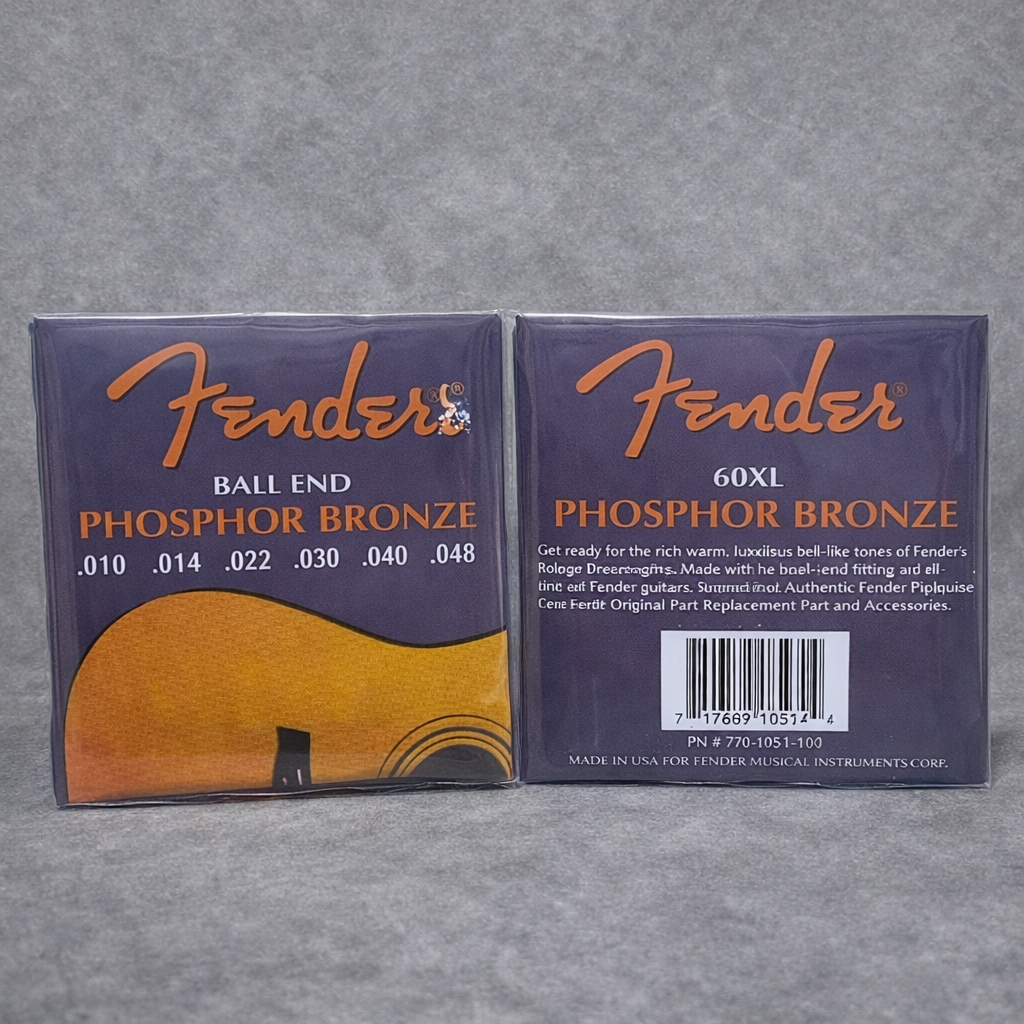 Senar Tali Gitar Guitar Akustik Acoustic Accoustic Set Fender Ukuran 010