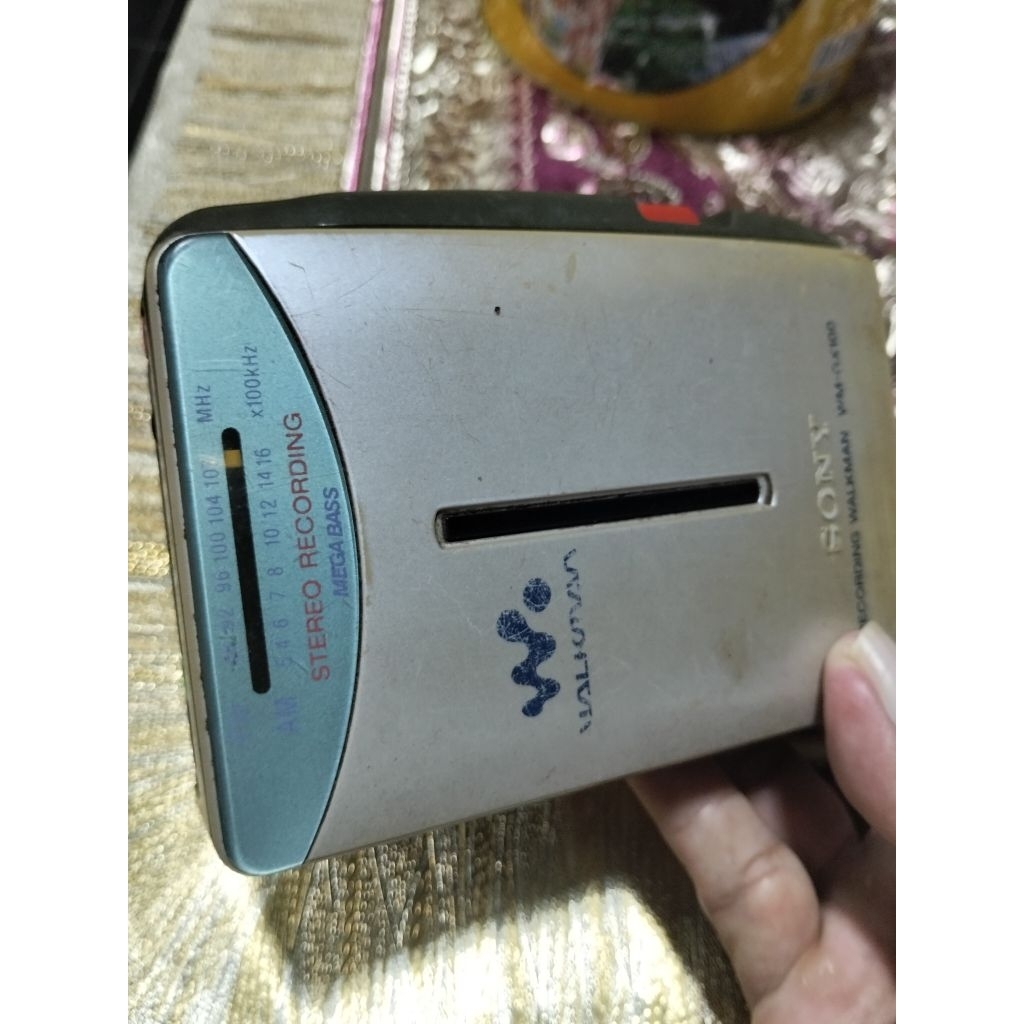 Walkman Recording Sony Tipe WM-GX 100