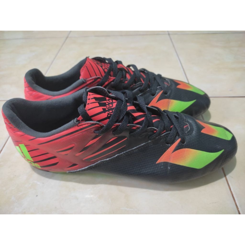Sepatu Bola Adidas Messi 13.5 AF4852 Size 42 Insole 265 Minus Tapak Tipis Second Ori