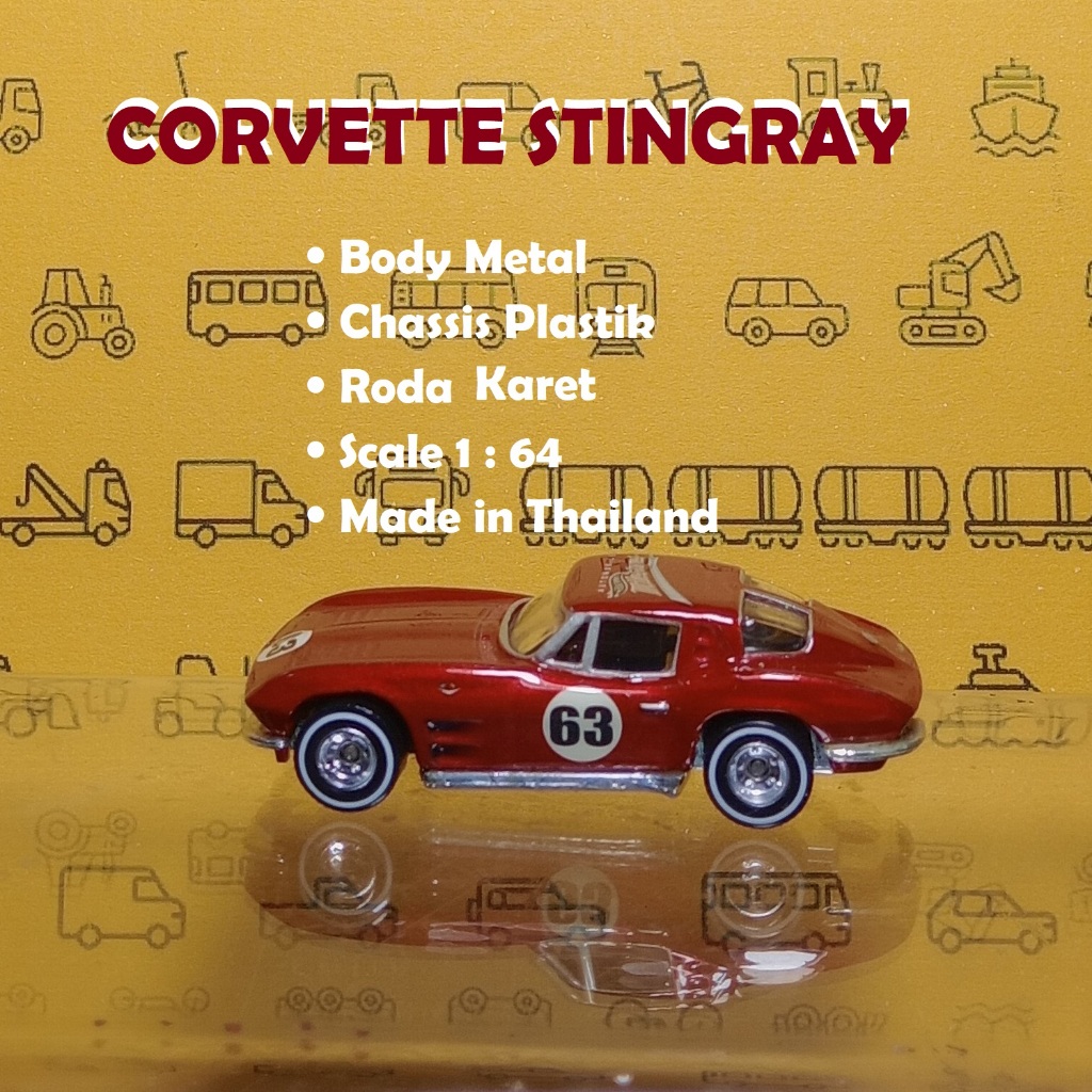 Hot Wheels Loose Corvette Stingray  63